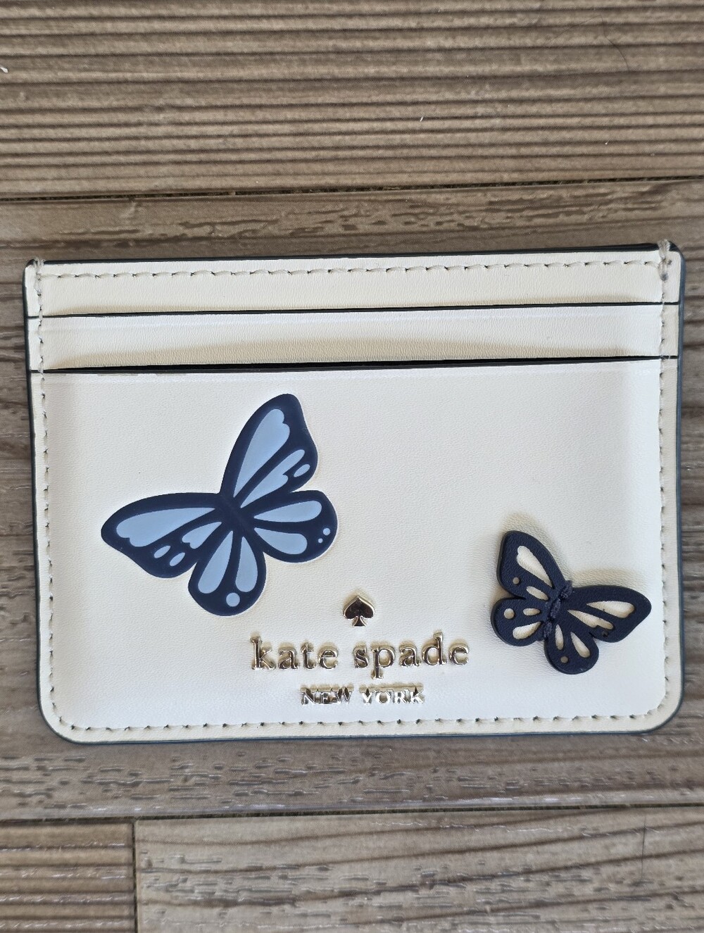 kate spade Small Slim Butterfly Card Holder
